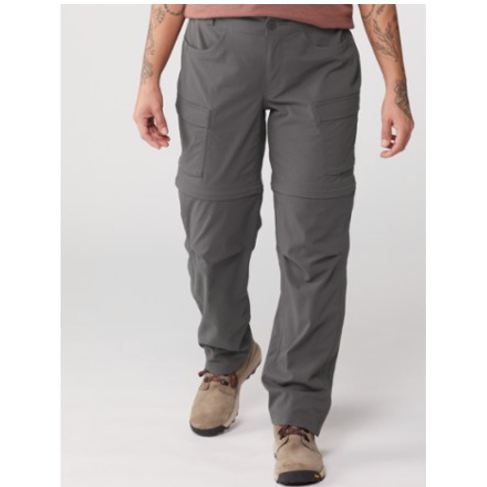 REI Gray Women's Convertible Hiking Pants size 10
